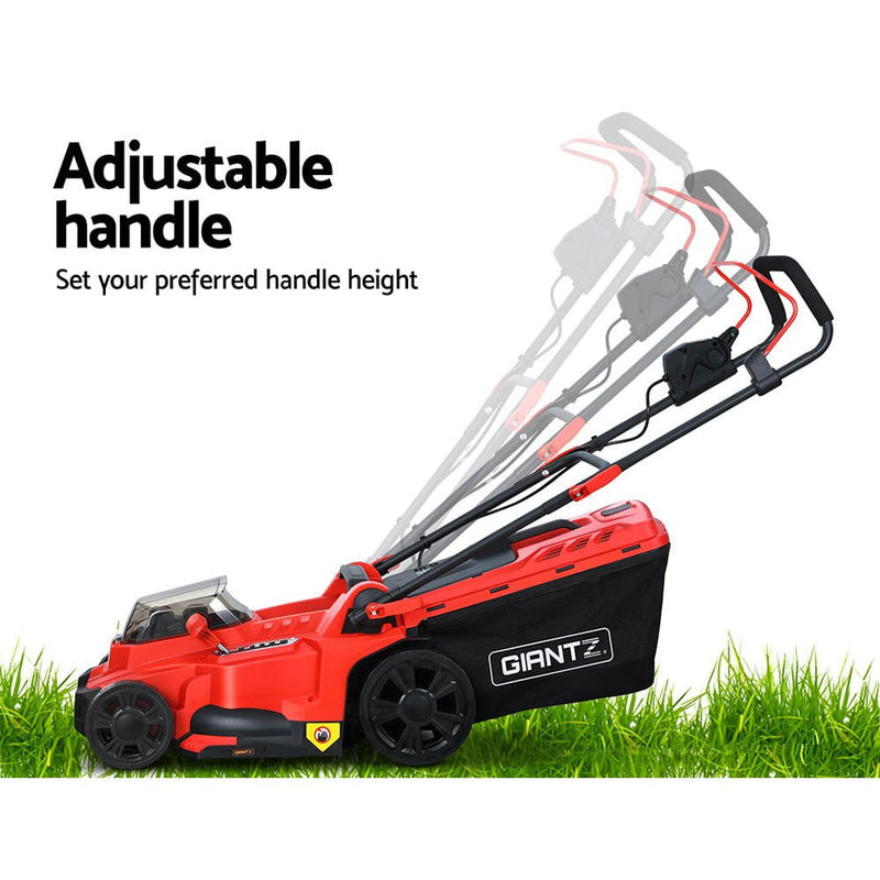 Giantz Lawn Mower Cordless Electric Lawnmower Lithium 40V Battery Powered Payday Deals