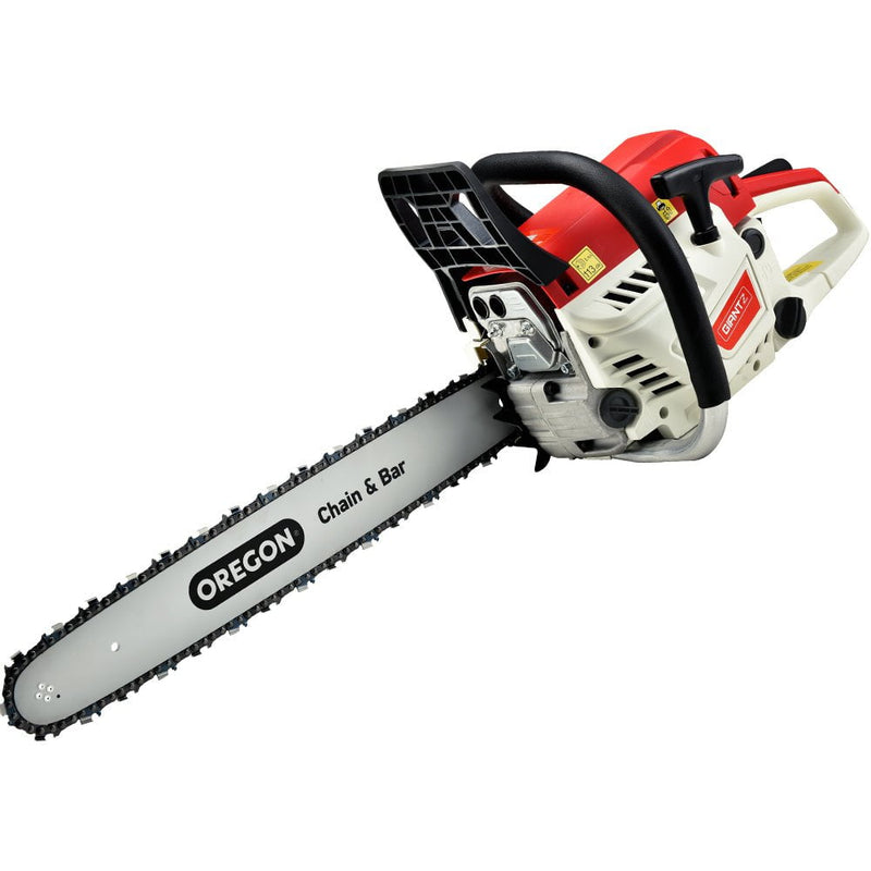 Giantz Petrol Chainsaw Commercial 52cc E-Start 20 Oregon Bar Pruning Chain Saw Payday Deals