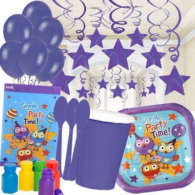 Giggle And Hoot 8 Guest Birthday Party Pack