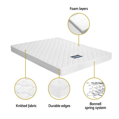 Giselle Bedding 13cm Mattress Tight Top King Single Payday Deals