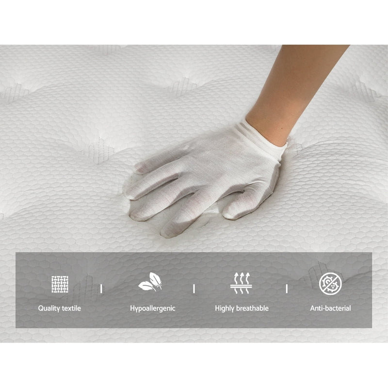 Giselle Bedding 30cm Mattress Euro Top Double Payday Deals