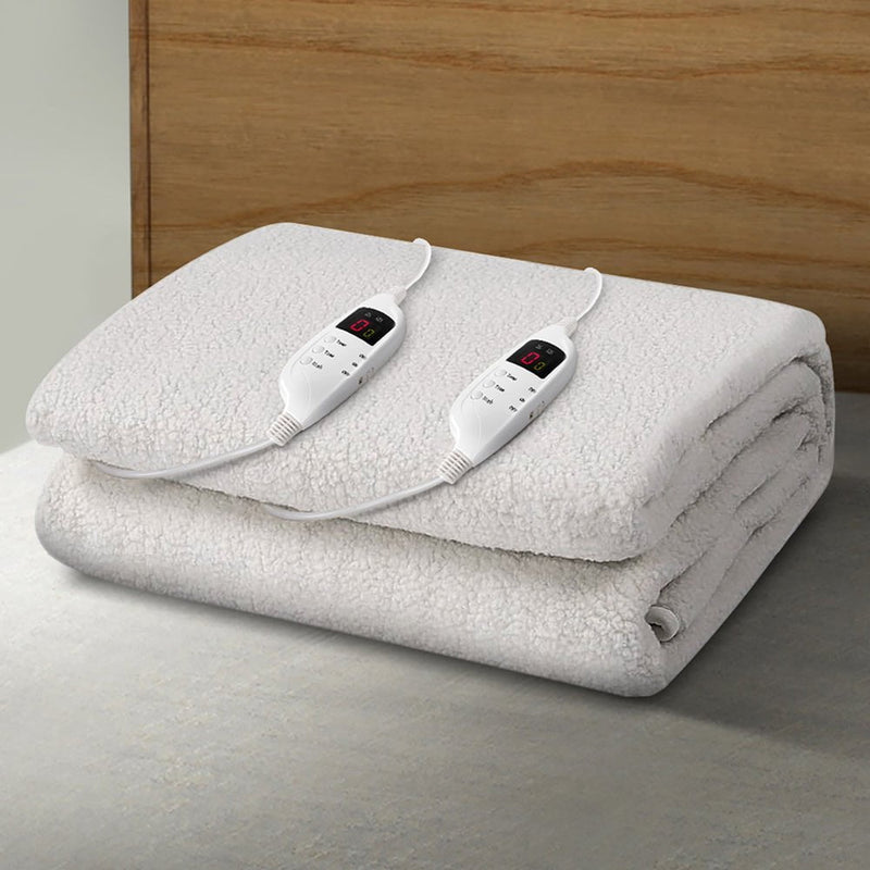 Giselle Bedding 9 Setting Fully Fitted Electric Blanket - Double Payday Deals