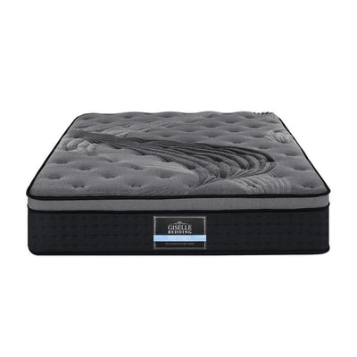 Giselle Bedding Alanya Euro Top Pocket Spring Mattress 34cm Thick King Single Payday Deals