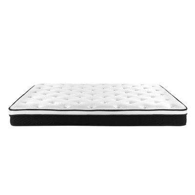 Giselle Bedding Bonita Euro Top Bonnell Spring Mattress 21cm Thick Queen Payday Deals