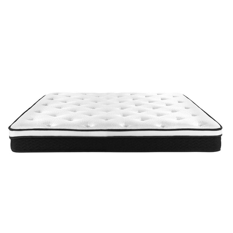 Giselle Bedding Bonita Euro Top Bonnell Spring Mattress 21cm Thick Single Payday Deals