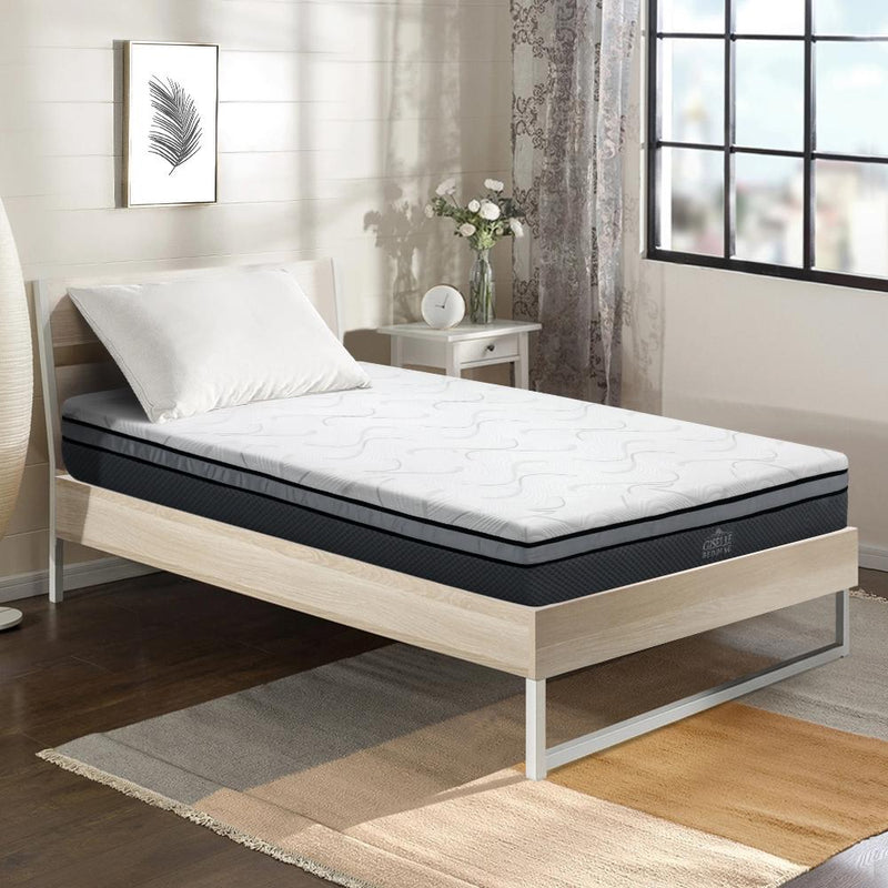 Giselle Bedding Cool Gel Memory Foam Mattress King Single Size Payday Deals