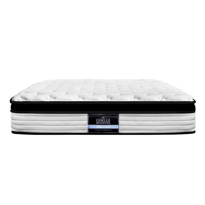 Giselle Bedding Devon Euro Top Pocket Spring Mattress 31cm Thick Queen Payday Deals