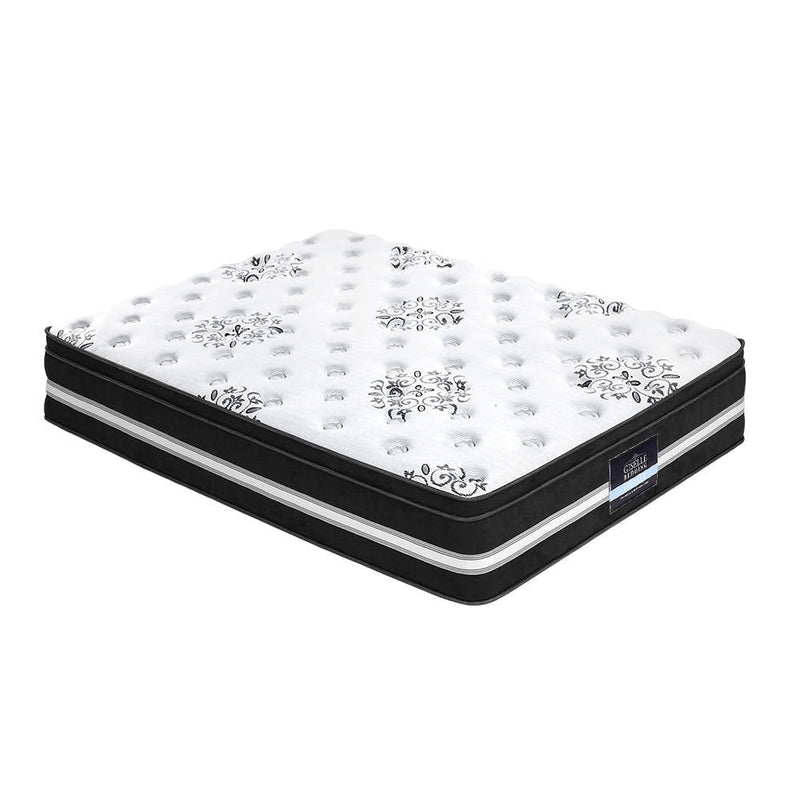 Giselle Bedding Donegal Euro Top Cool Gel Pocket Spring Mattress 34cm Thick Queen Payday Deals