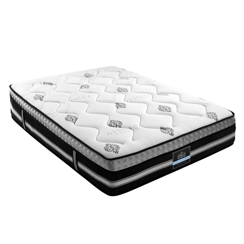 Giselle Bedding Galaxy Euro Top Cool Gel Pocket Spring Mattress 35cm Thick Queen Payday Deals