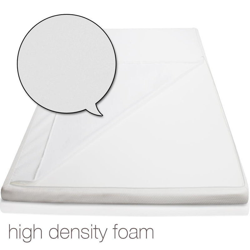  Giselle Bedding King Size 7cm Memory Foam Mattress Topper - White