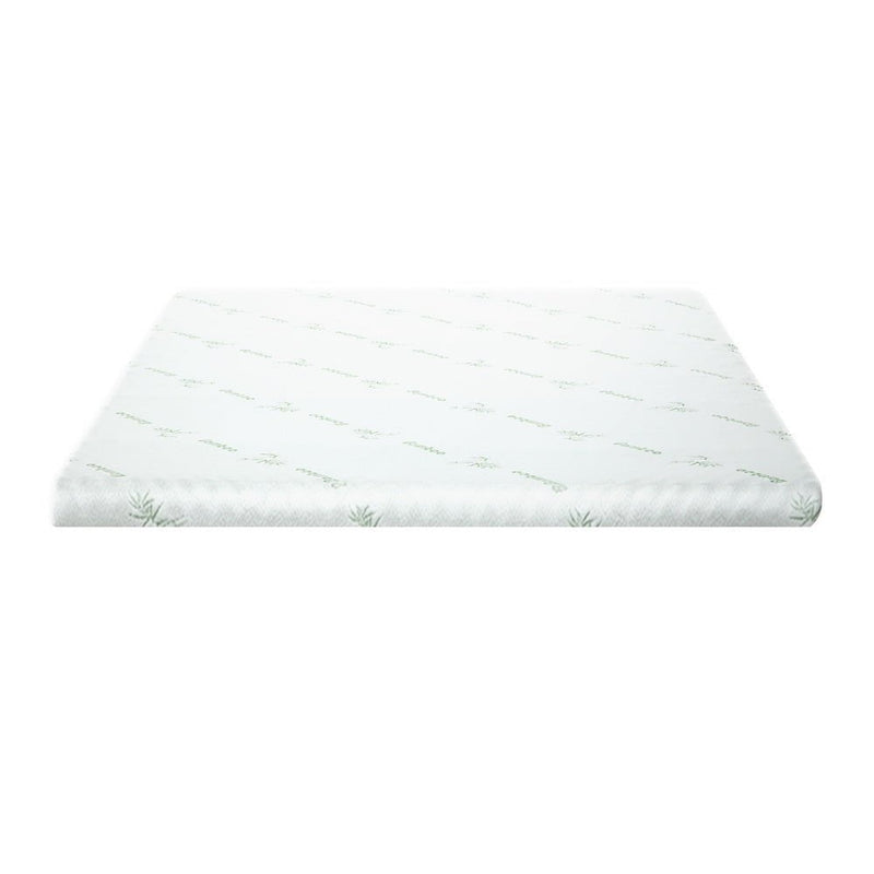 Giselle Bedding Memory Foam Mattress Topper Cool Gel Bed Mat Bamboo 10cm Single Payday Deals