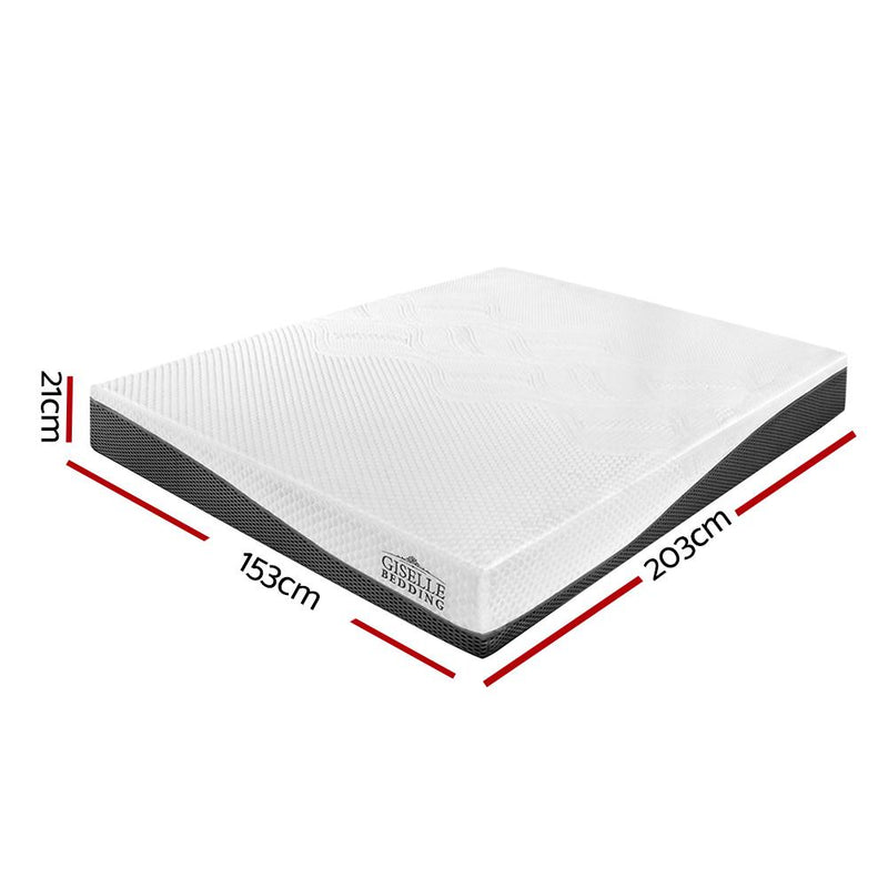 Giselle Bedding Queen Size Memory Foam Mattress Cool Gel without Spring Payday Deals