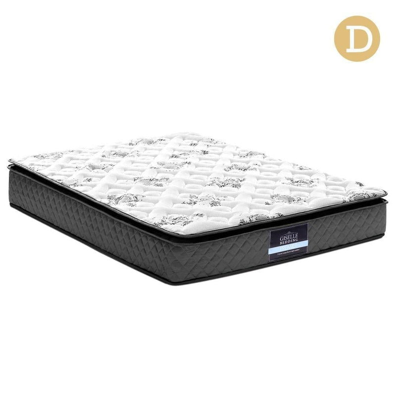 Giselle Bedding Rocco Bonnell Spring Mattress 24cm Thick Double Payday Deals