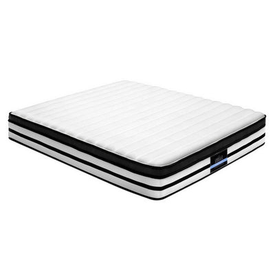 Giselle Bedding Rostock Euro Top Pocket Spring Mattress 27cm Thick Queen Payday Deals