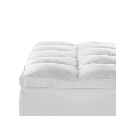 Giselle Bedding Single Size Duck Feather & Down Mattress Topper