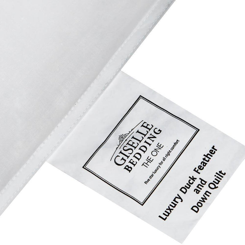 Giselle Bedding Super King Light Weight Duck Down Quilt