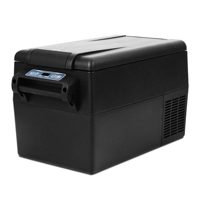 35L Portable Fridge & Freezer Cooler Black