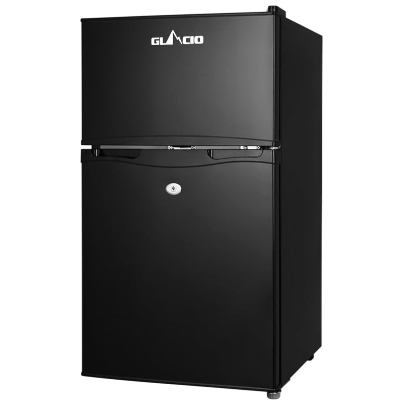 Glacio 90L Portable Fridge Bar Freezer Cooler Upright 12V/24V/240V Caravan Car Payday Deals