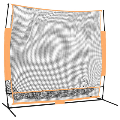 Golf Practice Net Black and Orange 215x107x216 cm Polyester Payday Deals