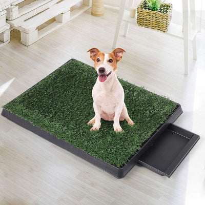 Grass Potty Dog Pad Training Pet Puppy Indoor Toilet Artificial Trainer Portable Payday Deals