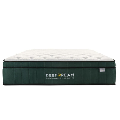 Green Tea Cool Gel Memory Foam Mattress 36cm 5 Zone Queen Payday Deals