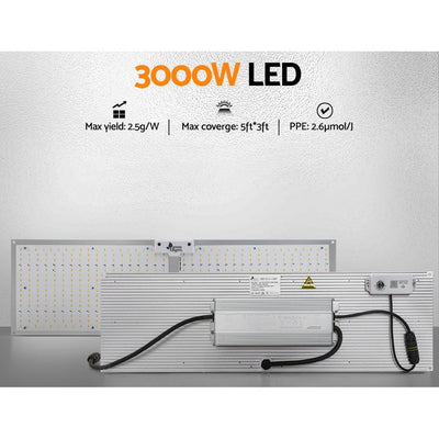 Greenfingers 3000W LED Grow Light Full Spectrum Indoor Veg Flower All Stage Payday Deals