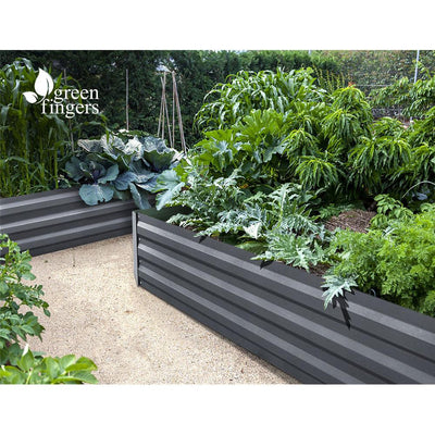 Greenfingers Garden Bed 2PCS 150X90X30CM Galvanised Steel Raised Planter Payday Deals