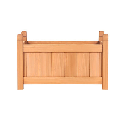 Greenfingers Garden Bed Raised Wooden Planter Box Vegetables 60x30x33cm Payday Deals