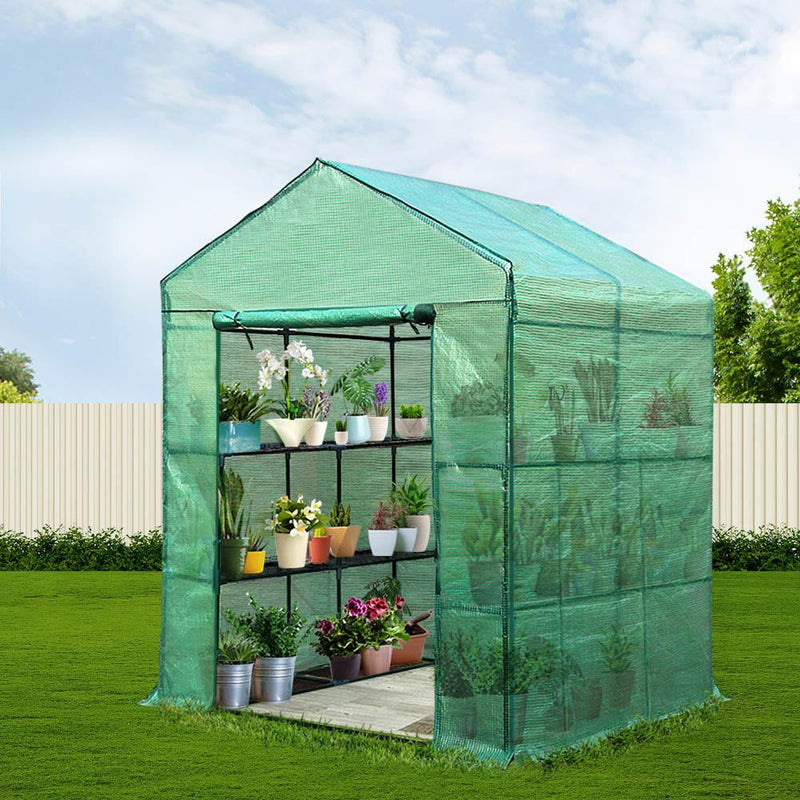 Greenfingers Greenhouse Green House Tunnel 2MX1.55M Garden Shed Storage Plant Payday Deals