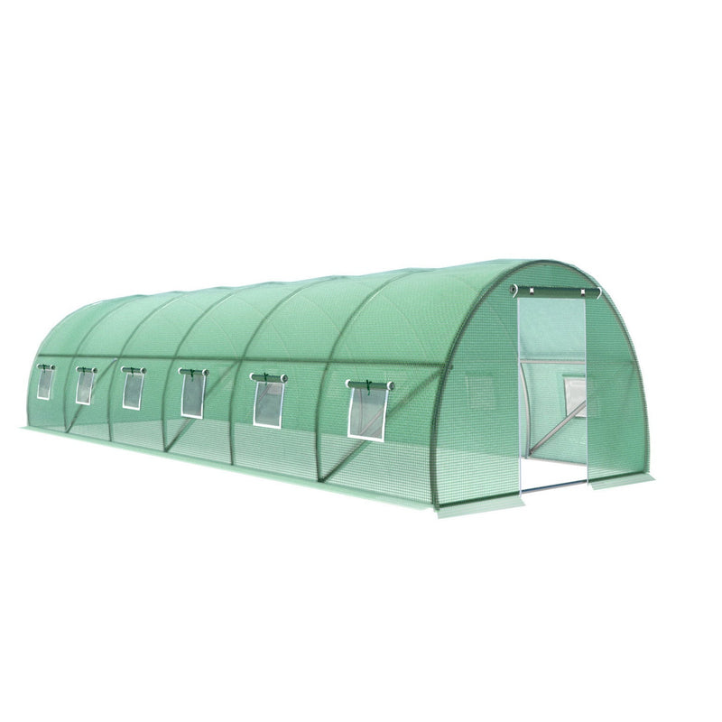 Greenfingers Greenhouse Walk in Green House Tunnel Plant Garden Shed Dome 9x3x2M Payday Deals