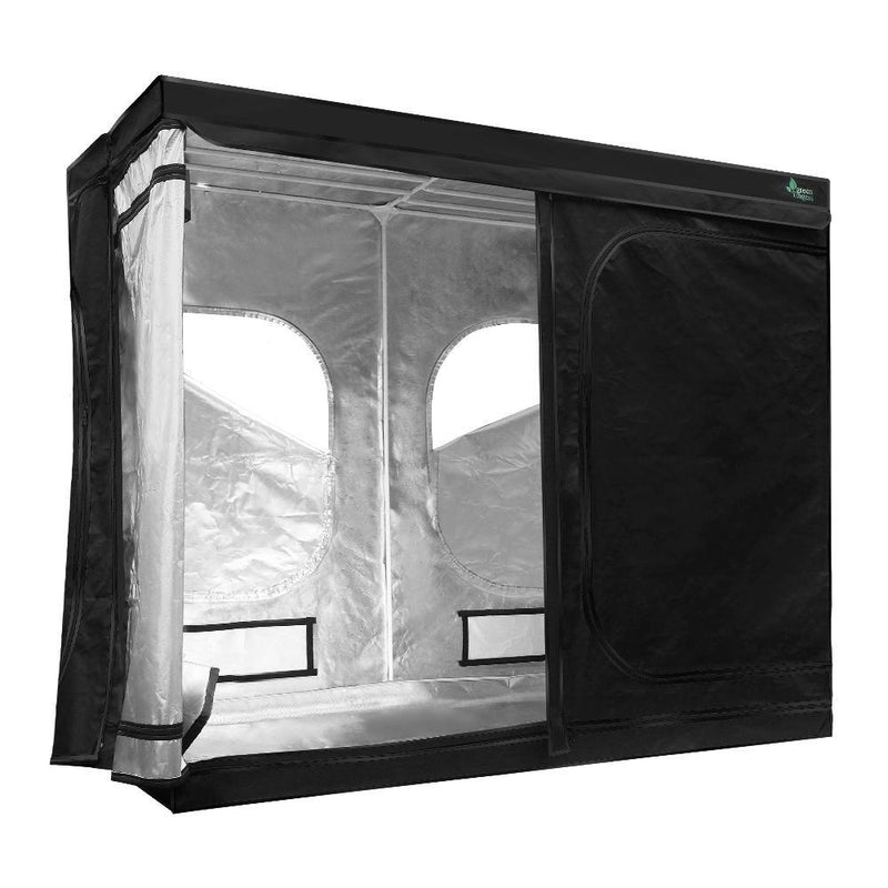 Greenfingers Hydroponics Grow Tent Kits Hydroponic Grow System 2.4m x 1.2m x 2m 600D Oxford Payday Deals