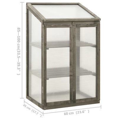 Greenhouse 60x45x100 cm Firwood Payday Deals
