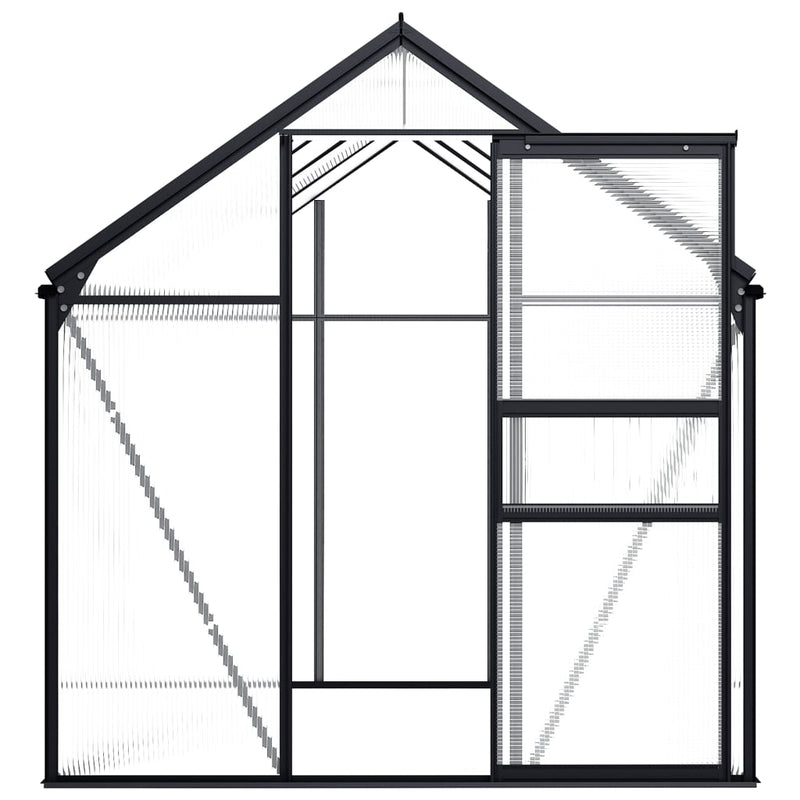 Greenhouse Anthracite Aluminium 4.75 m² Payday Deals