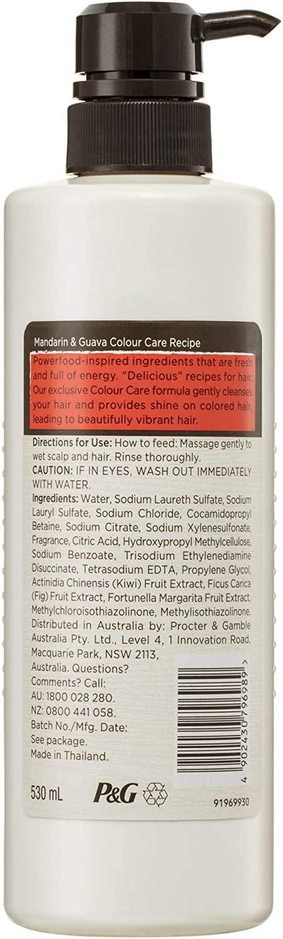 Hair Recipe 530mL  Mandarin and Guava Colour Care Shampoo Payday Deals