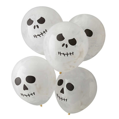 Halloween A Party Is Brewing DIY Latex Balloon 5 Pack