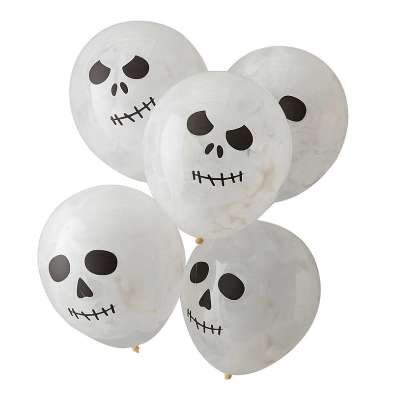 Halloween A Party Is Brewing DIY Latex Balloon 5 Pack Payday Deals