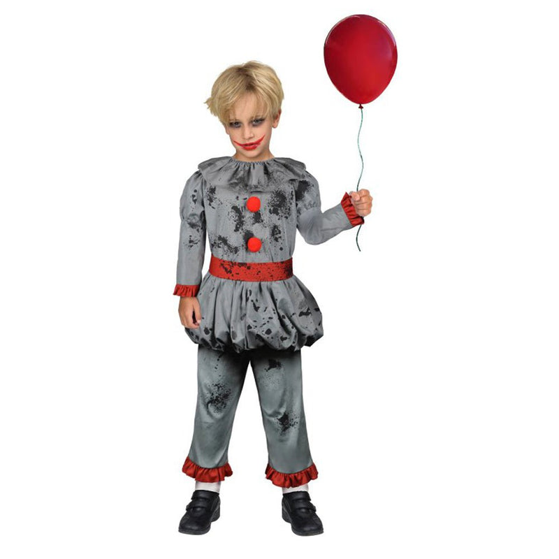 Halloween Bad Clown Boys Costume 10-12 Years Payday Deals
