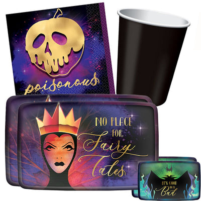 Halloween Disney Villains 16 Guest Tableware Party Pack Payday Deals