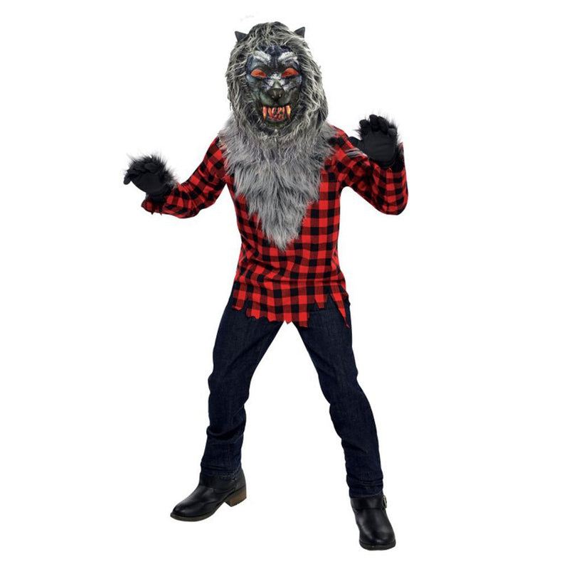 Halloween Hungry Howler Boys Costume 8-10 Years Payday Deals