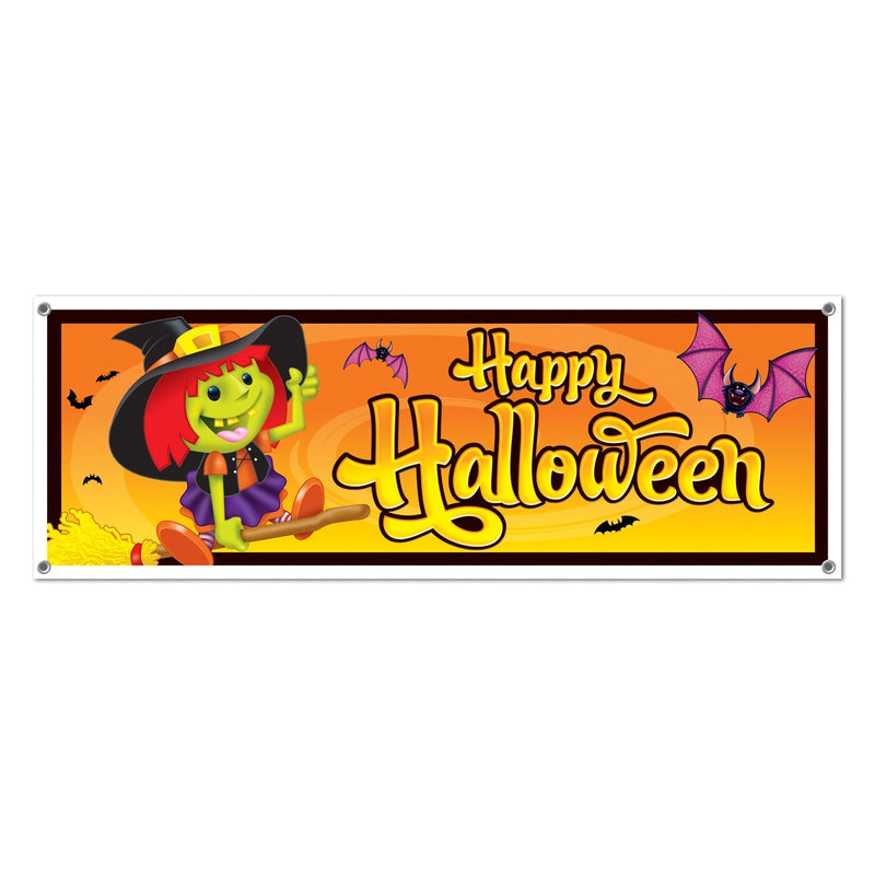 Halloween Party Supplies - Happy Halloween Sign Banner Payday Deals