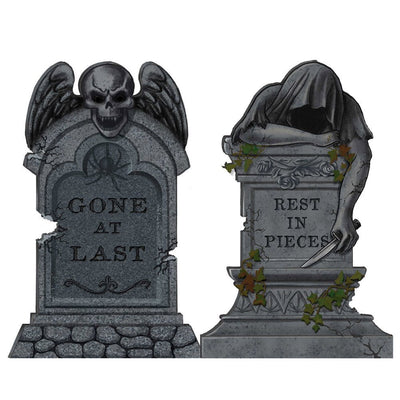 Halloween Tombstone Styrofoam Decorating Party Pack