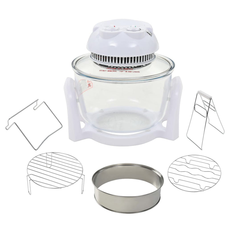 Halogen Convection Oven with Extension Ring 800 W 10 L Payday Deals