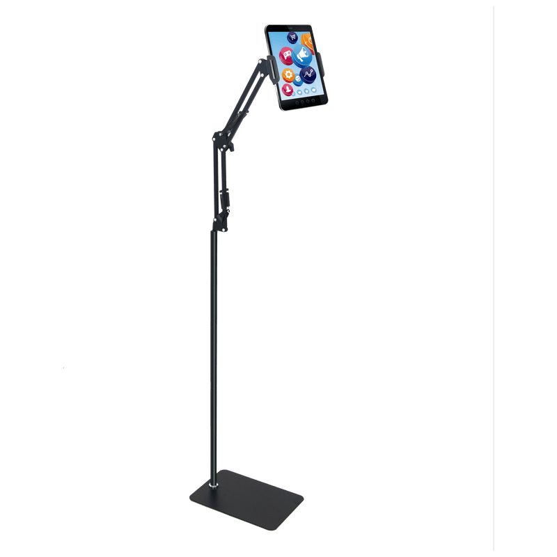 Hands Free Floor Stand Adjustable Bed Clip Holder For Tablet iPad iPhone Switch Payday Deals