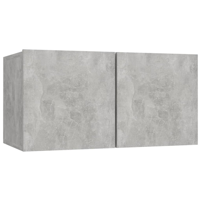 Hanging TV Cabinet Concrete Grey 60x30x30 cm Payday Deals