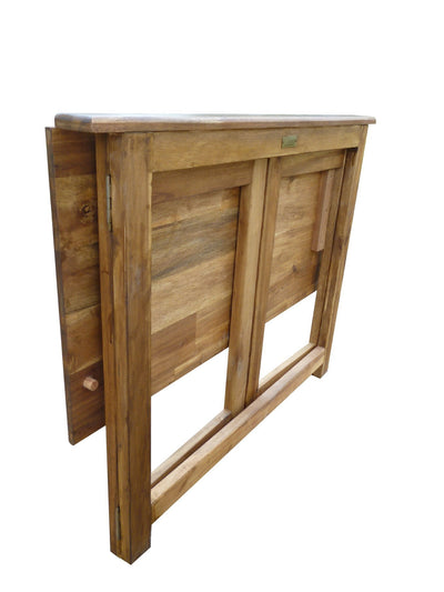 Hardwood Foldable Teen Desk Set (Acacia) Payday Deals