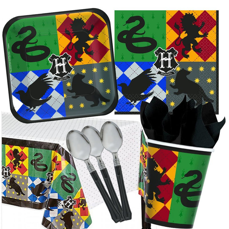 Harry Potter- 8 Guest Small Deluxe Tableware Party Pack Payday Deals