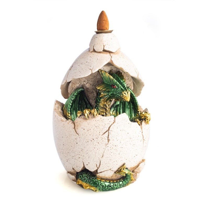 Hatching Dragon Backflow Incense Burner with LED Light Payday Deals
