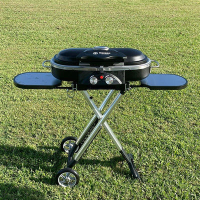 Havana Outdoors BBQ Mate Premium Portable Gas Grill LPG Twin Grill Outdoor Black Payday Deals