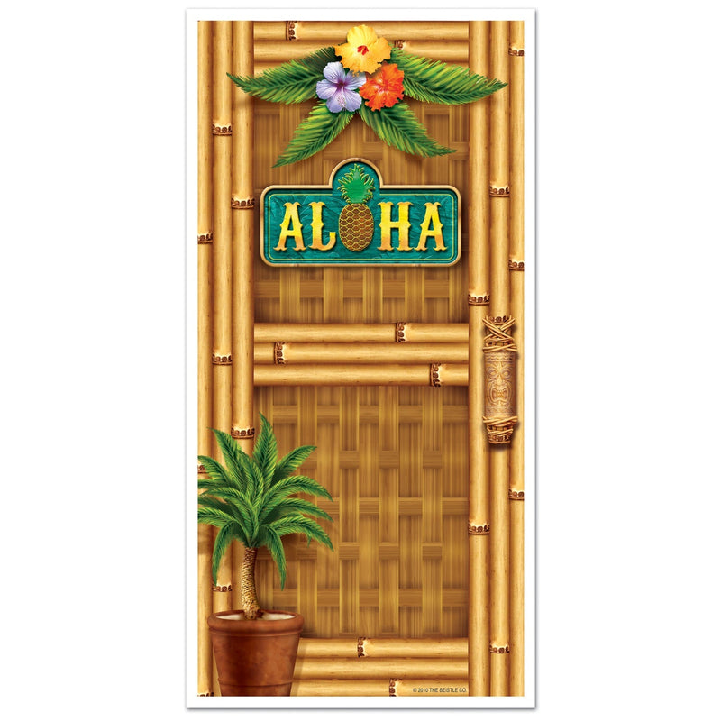 Hawaiian Luau Party Supplies Aloha Door Cover Payday Deals