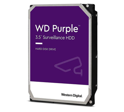 Western Digital WD Purple Pro 10TB 3.5' Surveillance HDD 7200RPM 256MB SATA3 265MB/s 550TBW 24x7 64 Cameras AV NVR DVR 2.5mil MTBF
